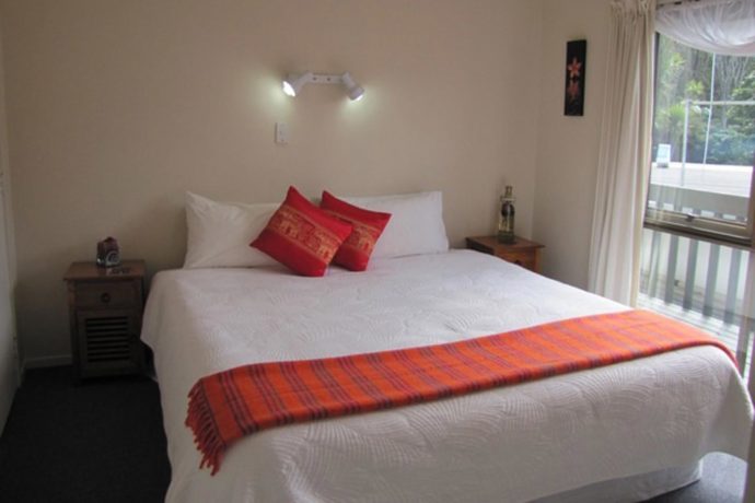 A two bedroom unit with beach sea views